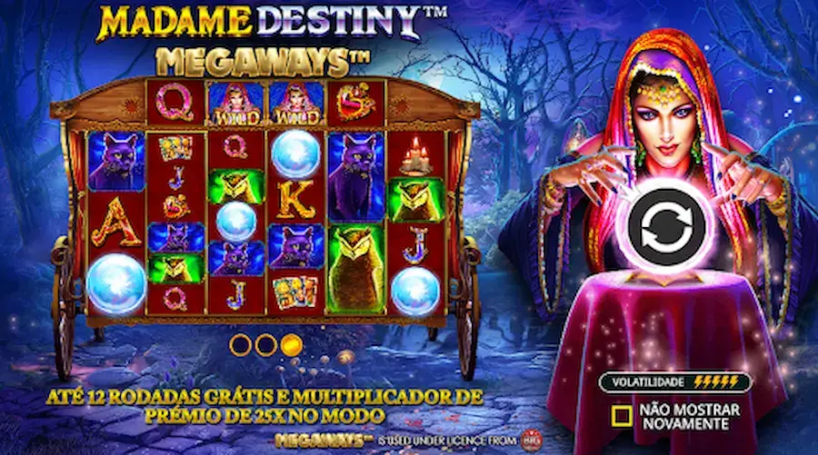 Madame Destiny Megaways slot.