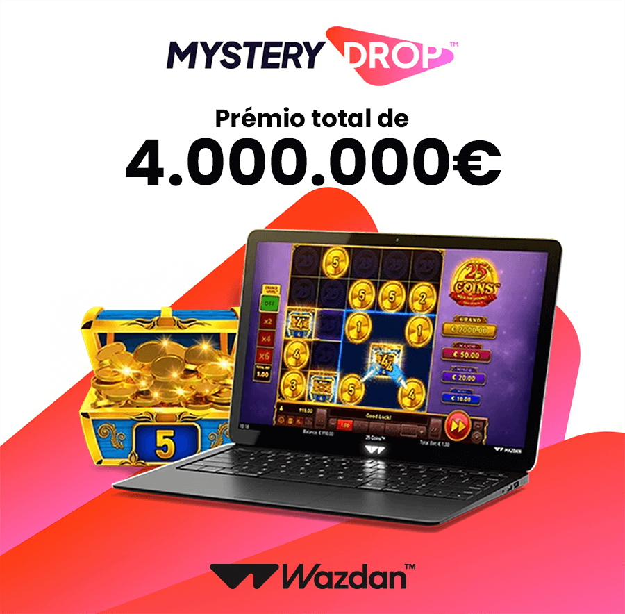 Wazdan lança a maior promoção de sempre da rede Mystery Drop™ com um prémio de 4.000.000€