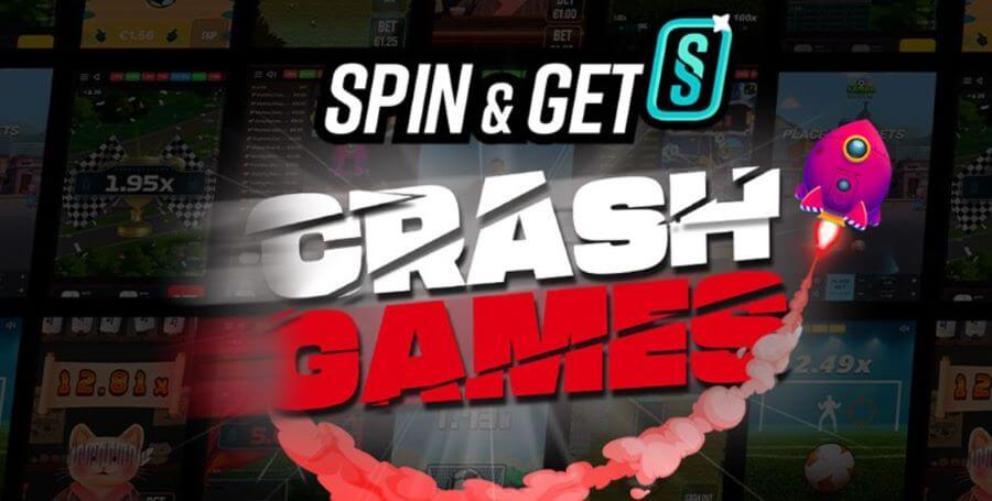 Spin & Get Crash Games na Betclic.