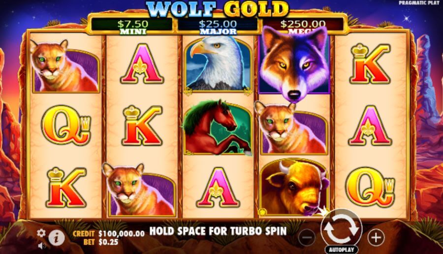 Wolf Gold - Corra com os lobos, ganhe com o ouro!