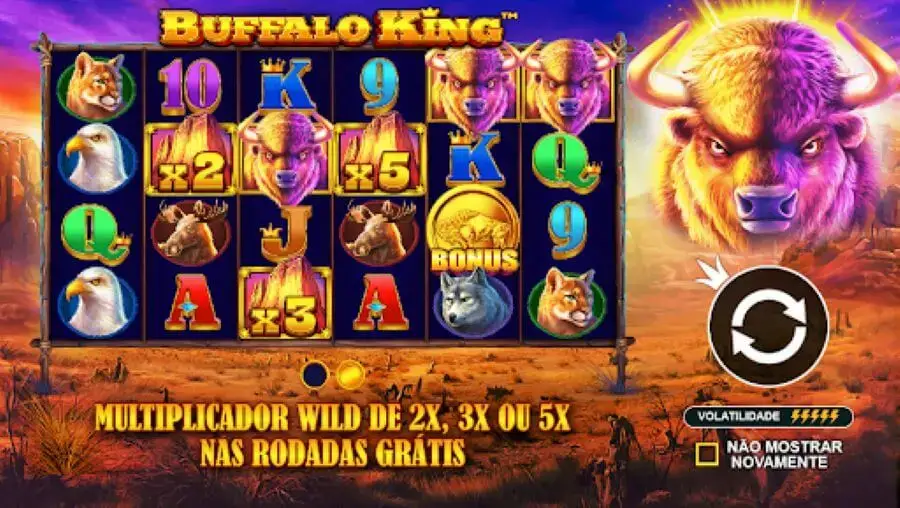 Buffalo King slot.