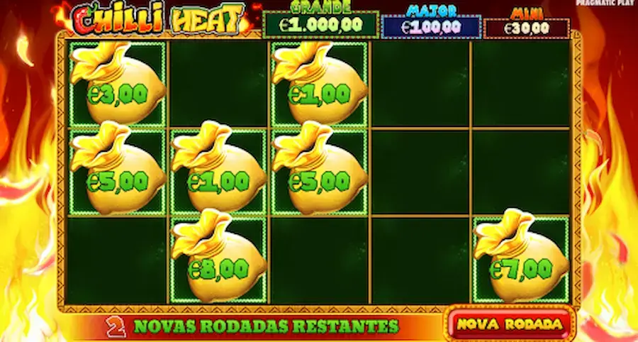 Money Respins da Chilli Heat slot.