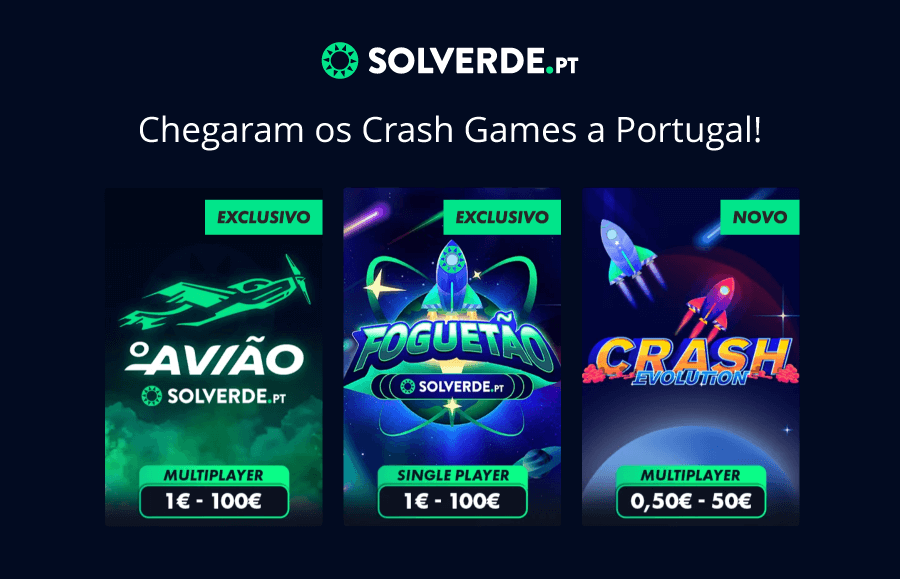 Solverde.pt lança crash games em Portugal